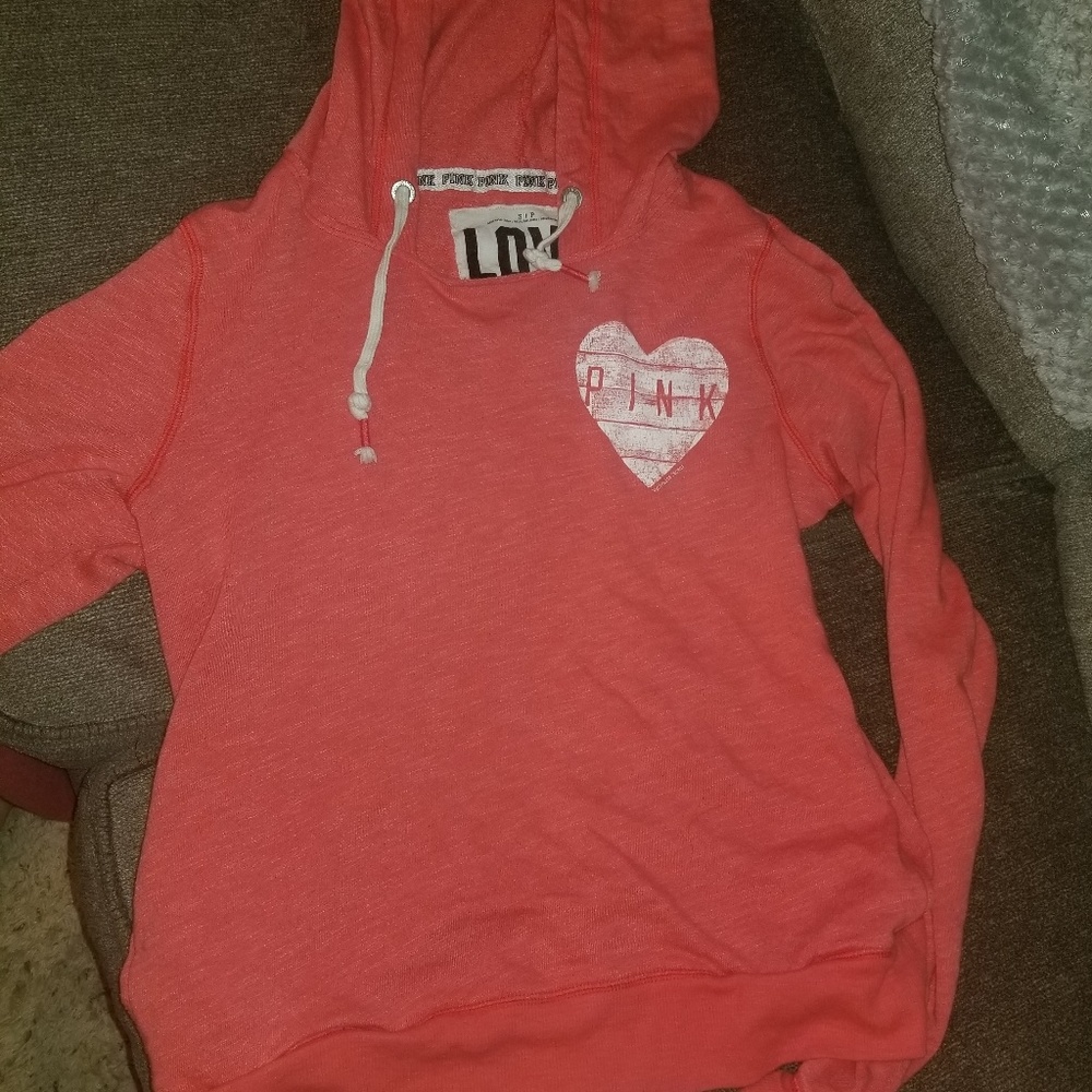 Pink small hoodie great condition